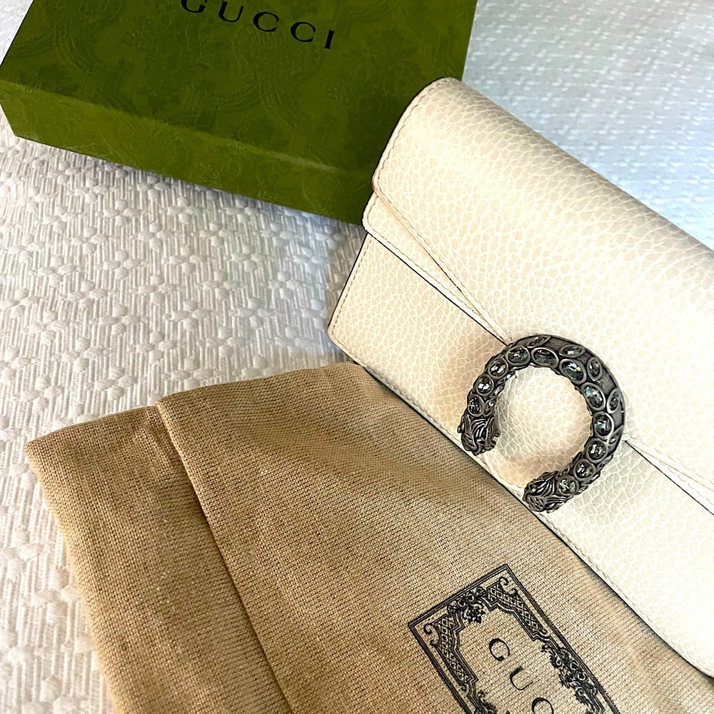 Gucci Super Mini Dionysus leather bag